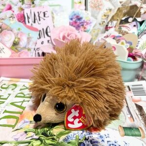 NWT Ty Beanie Babies Collection Herbert The Hedgehog Jan 5 2014 Plush Animal Toy